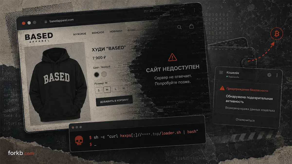 Based Apparel crypto malware