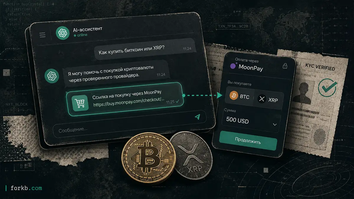 купить криптовалюту в ChatGPT