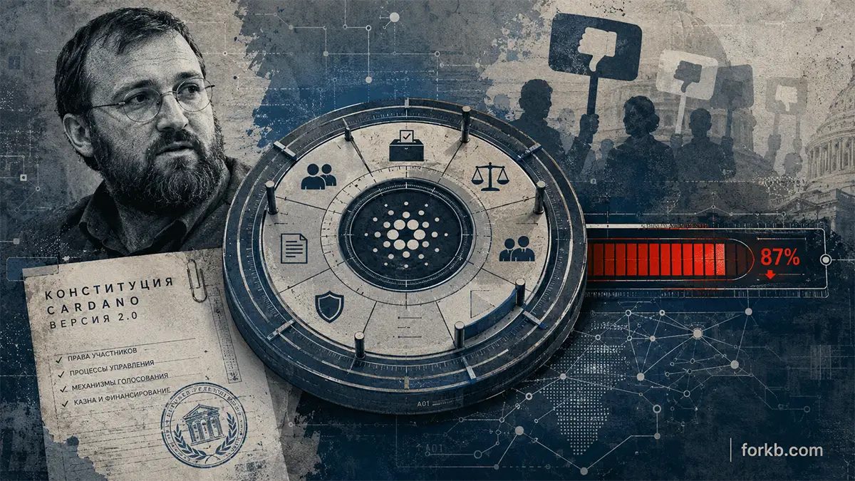 Хоскинсон готовит пересмотр управления Cardano