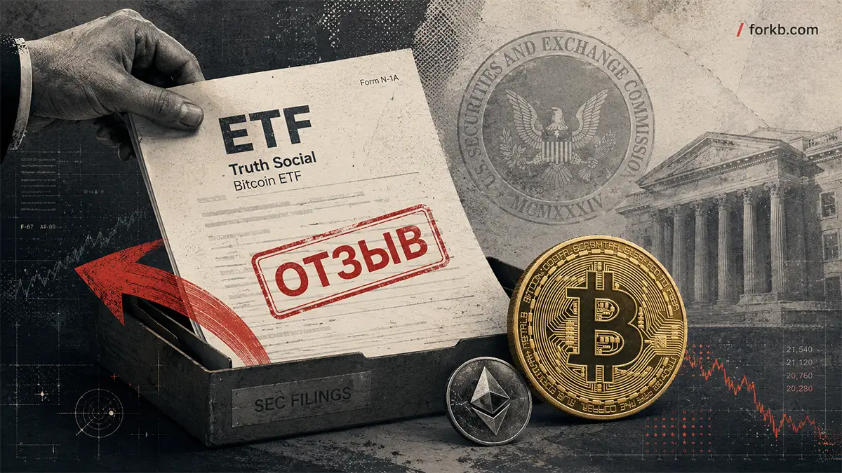 Truth Social отозвала заявки на Bitcoin ETF