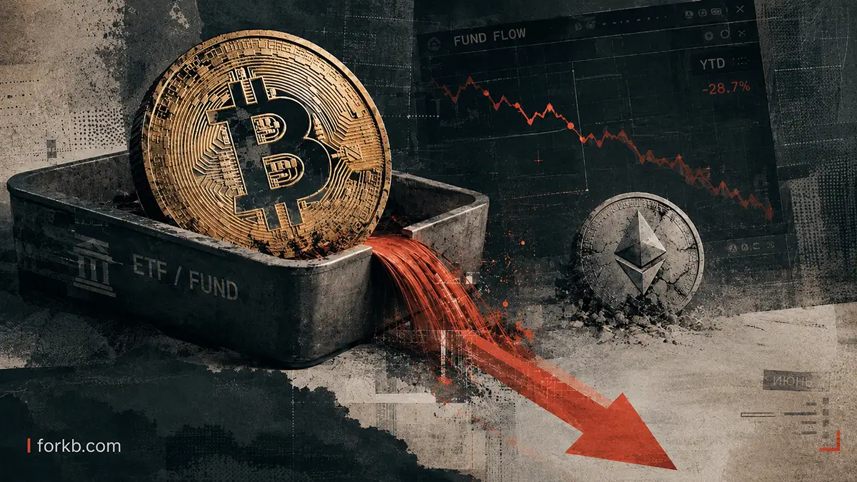 оттоки из Bitcoin-фондов