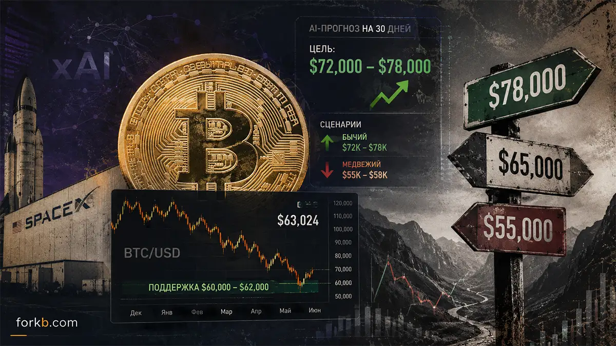 прогноз цены Bitcoin