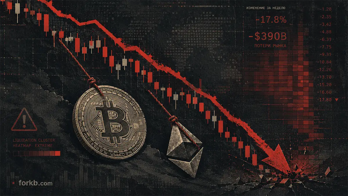 падение Bitcoin и Ethereum