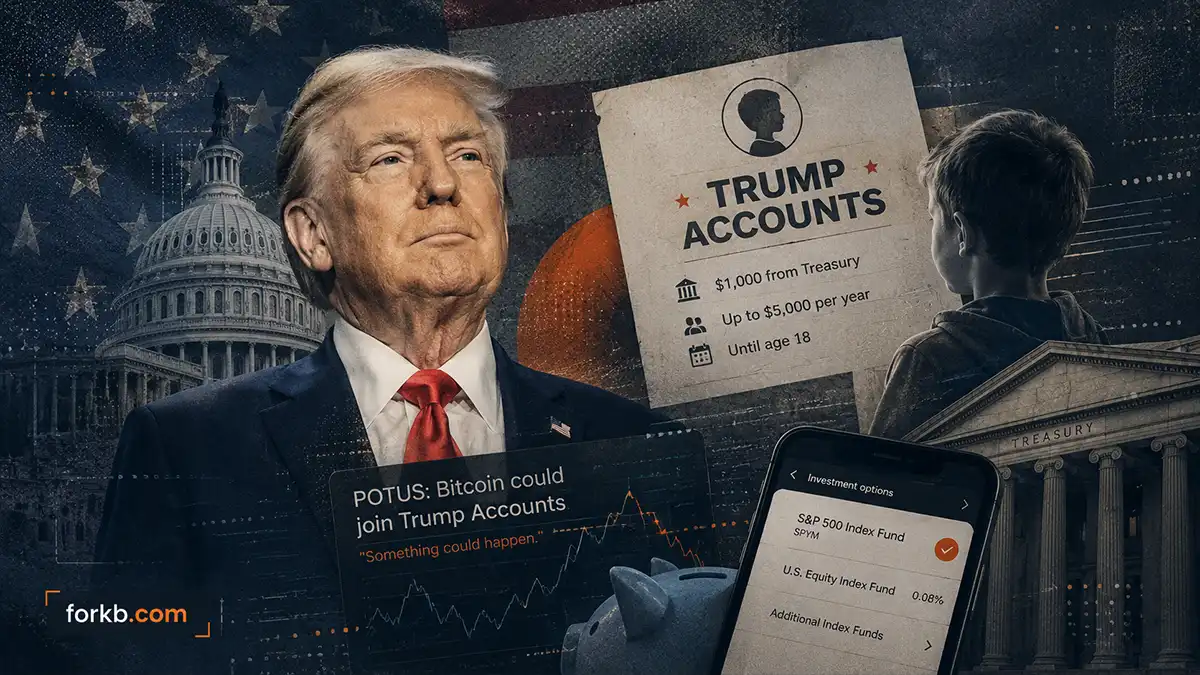 Bitcoin в Trump Accounts