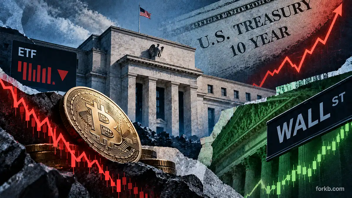 биткоин и доходность облигаций США