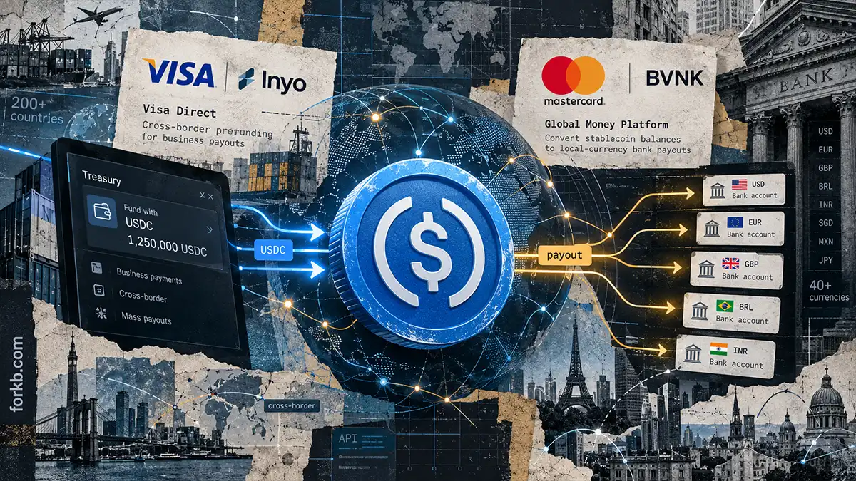 Visa Mastercard USDC